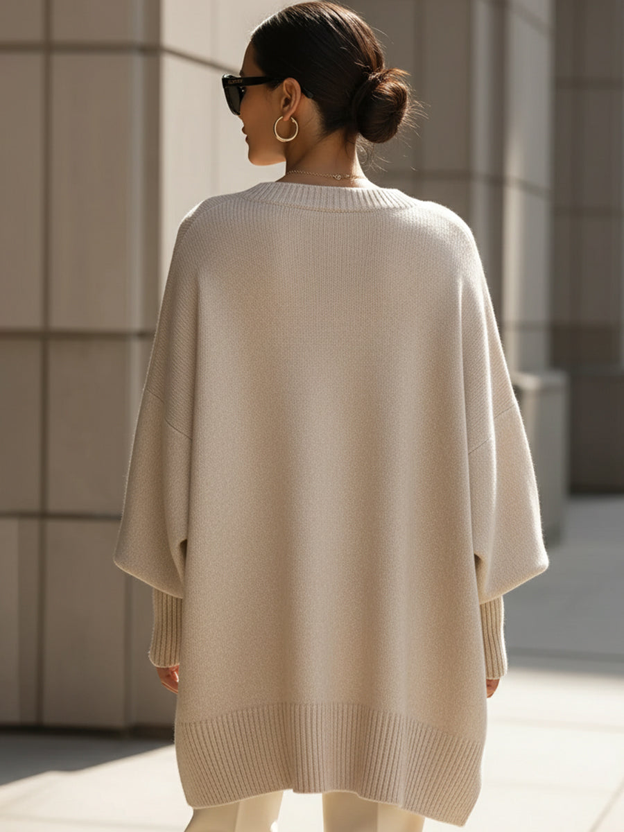 Serena | Women's Asymmetrical Hem Sweater