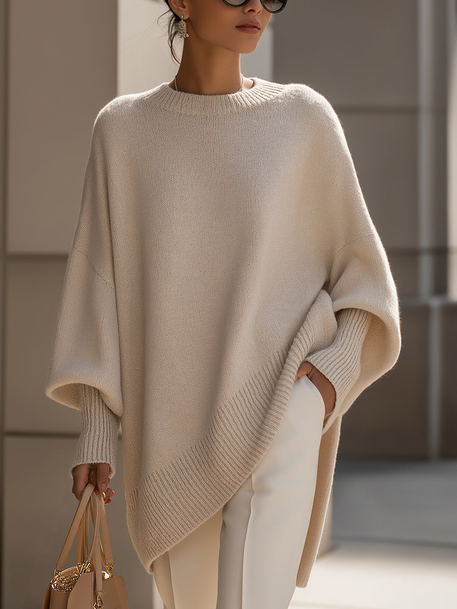 Serena | Women's Asymmetrical Hem Sweater