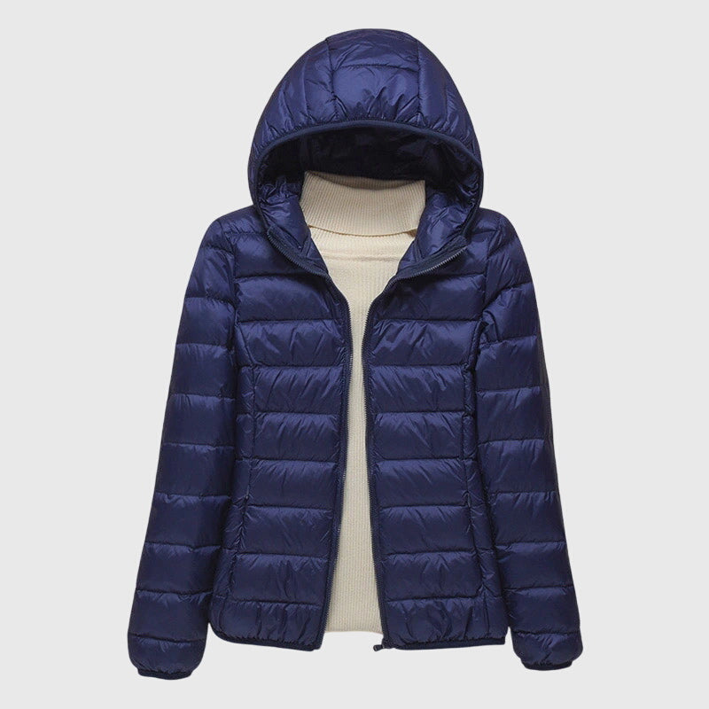 Eliza | Women's Quilted Hooded Jacket