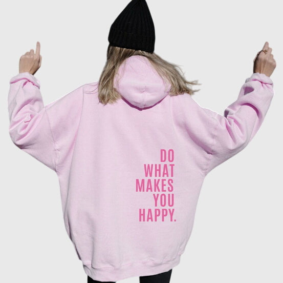 Lucy | Women's Oversized Hoodie with Back Graphic