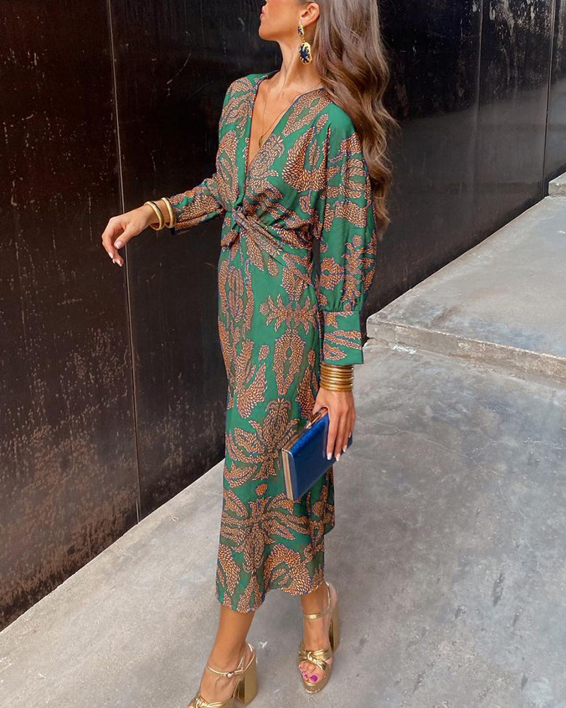 Tess | Women's Elegant Wedding Guest A-Line Maxi Dress
