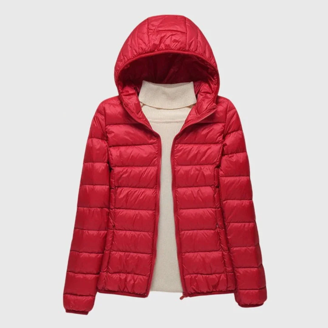 Eliza | Women's Quilted Hooded Jacket
