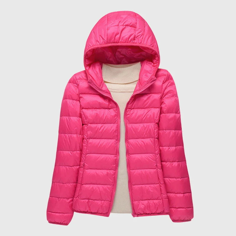 Eliza | Women's Quilted Hooded Jacket