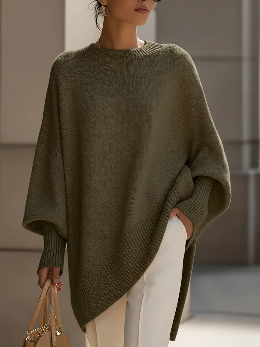 Serena | Women's Asymmetrical Hem Sweater