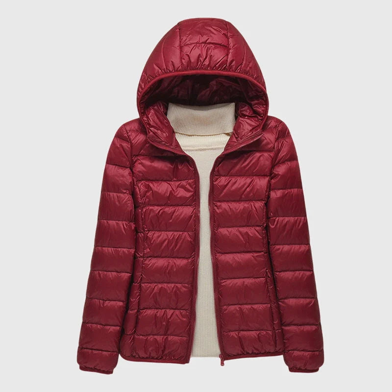 Eliza | Women's Quilted Hooded Jacket