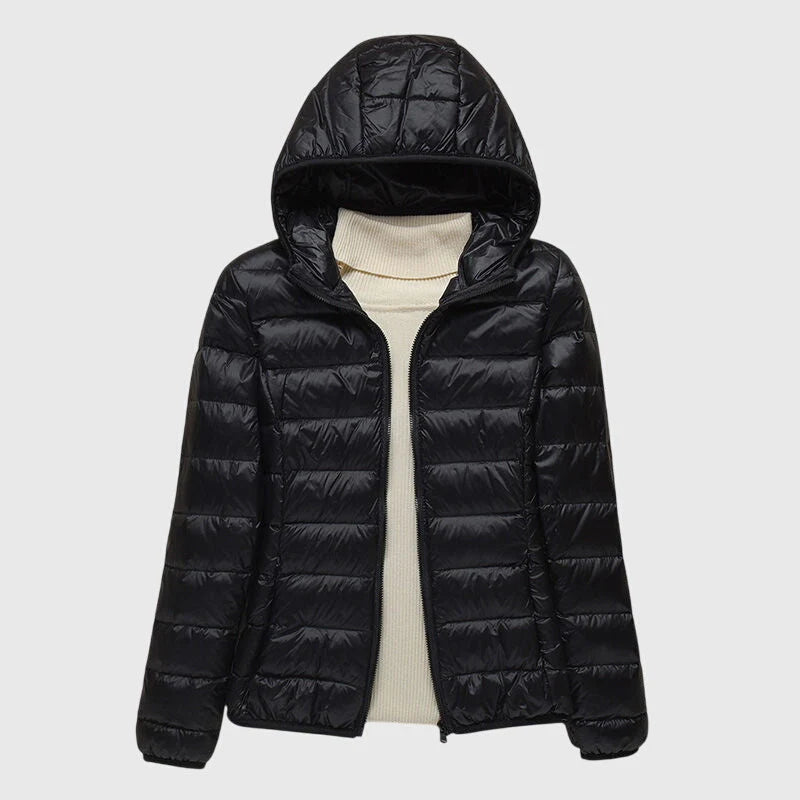 Eliza | Women's Quilted Hooded Jacket