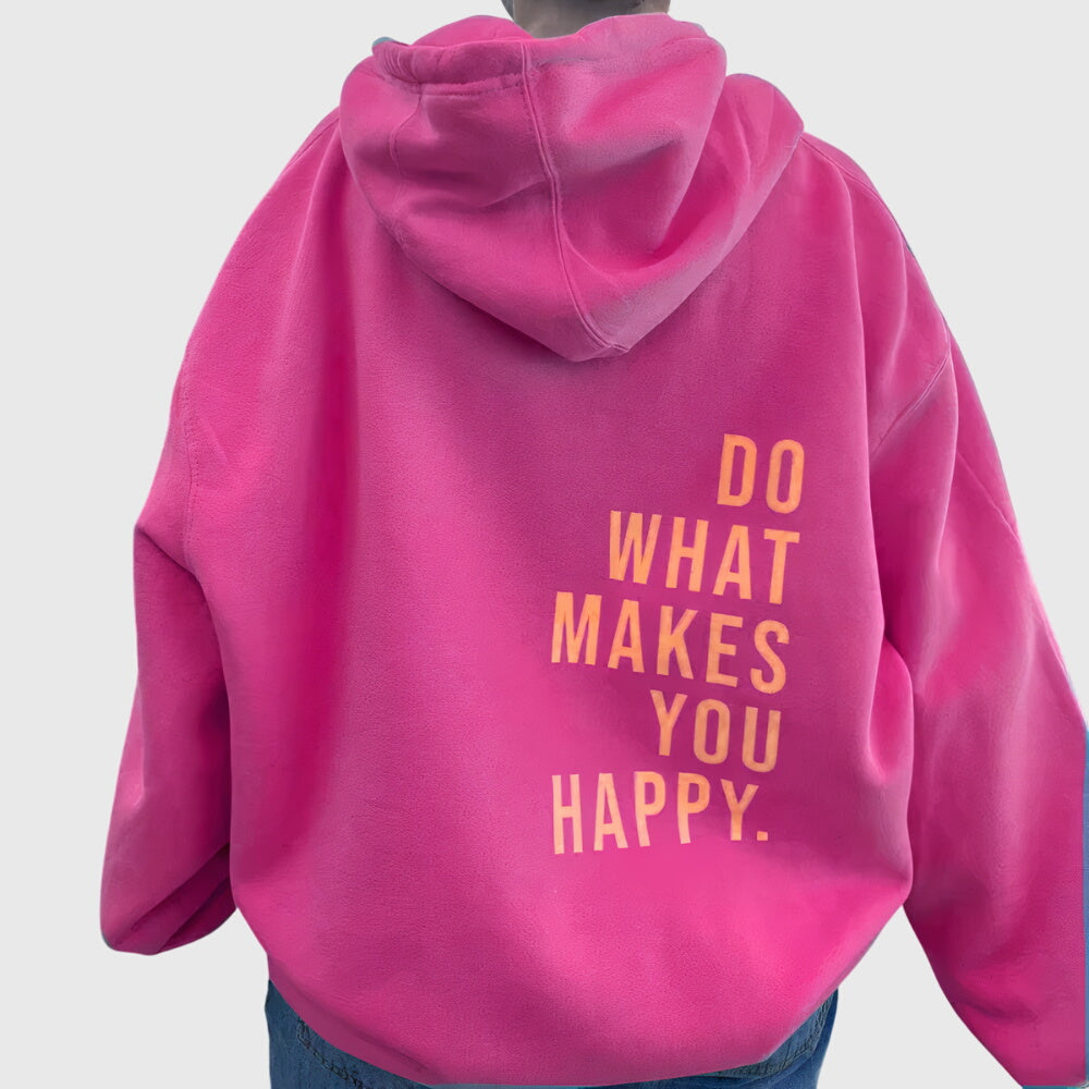 Lucy | Women's Oversized Hoodie with Back Graphic