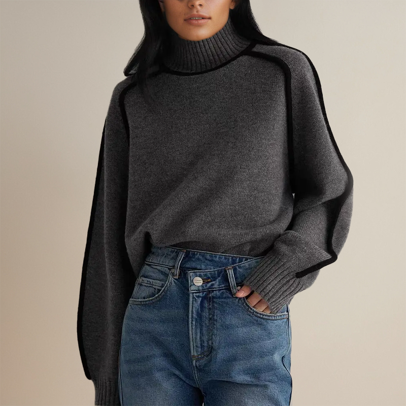 Aline | Women's Wool Turtleneck Sweater