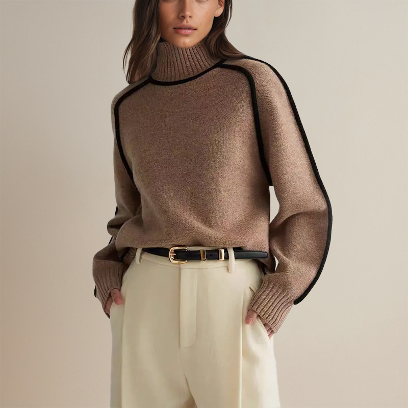 Aline | Women's Wool Turtleneck Sweater