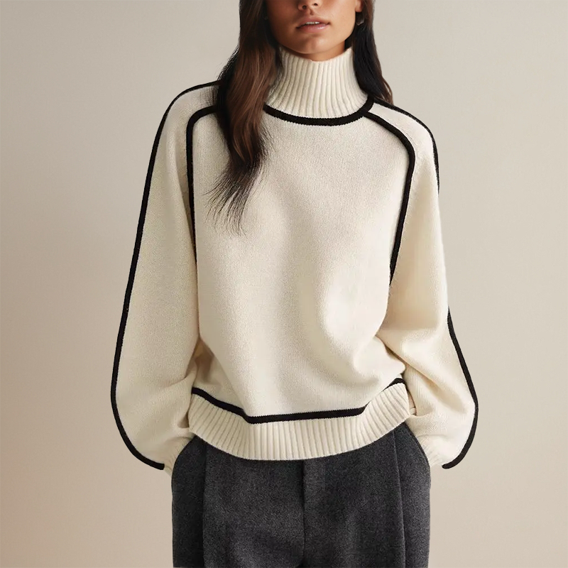 Aline | Women's Wool Turtleneck Sweater