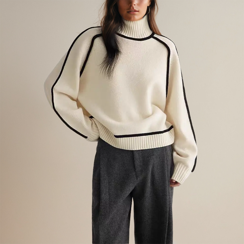 Aline | Women's Wool Turtleneck Sweater