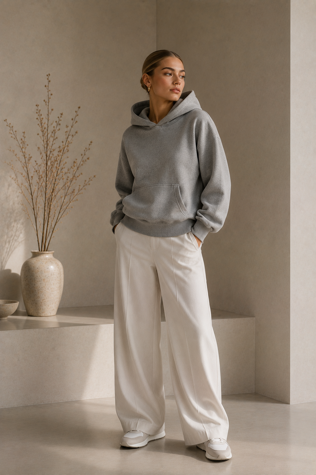 Women's Long Sleeve Fleece Hoodie