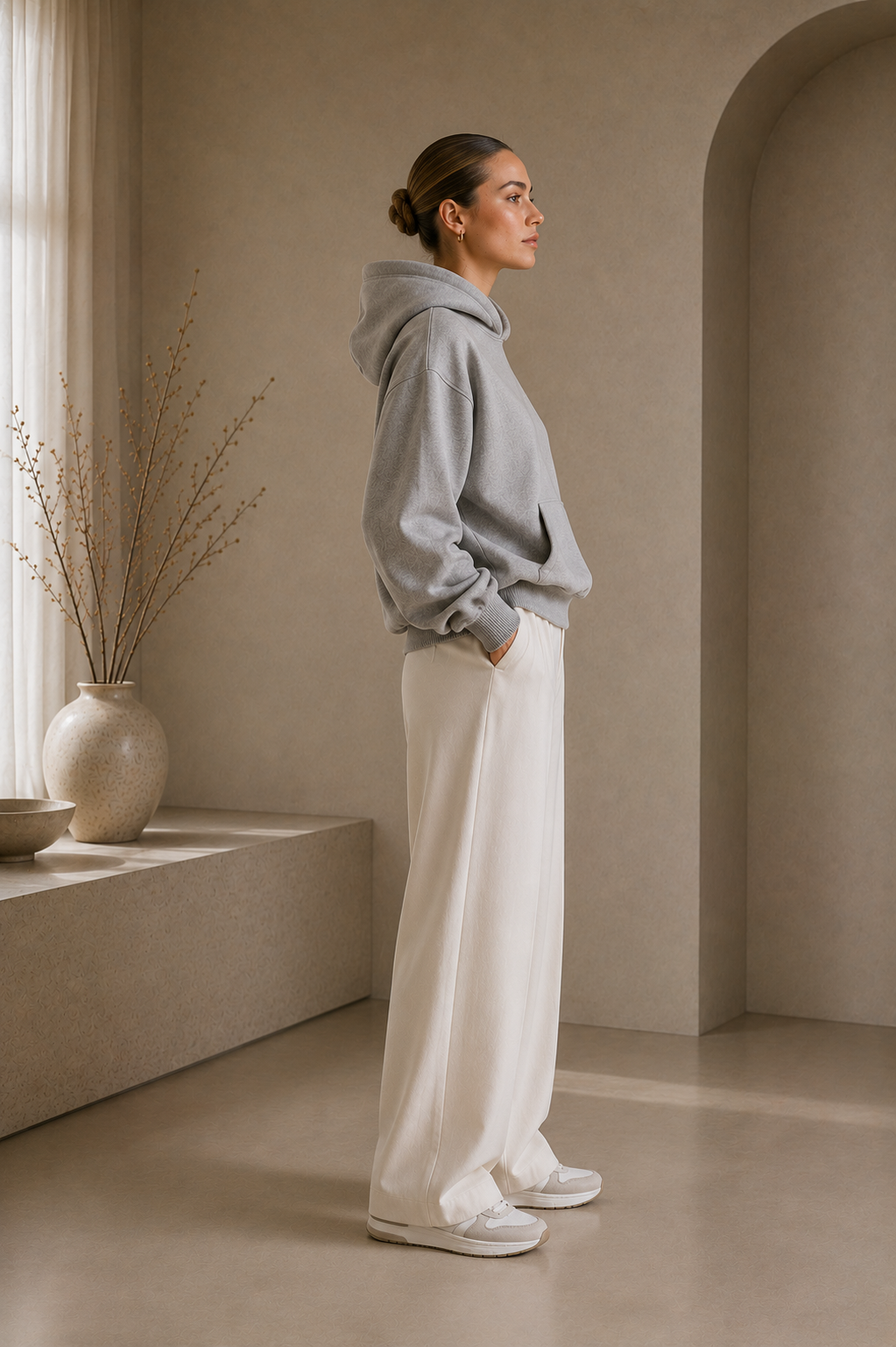 Women's Long Sleeve Fleece Hoodie