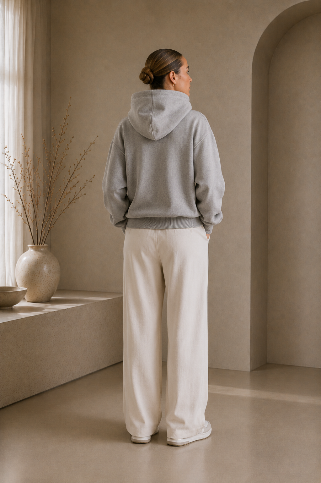Women's Long Sleeve Fleece Hoodie