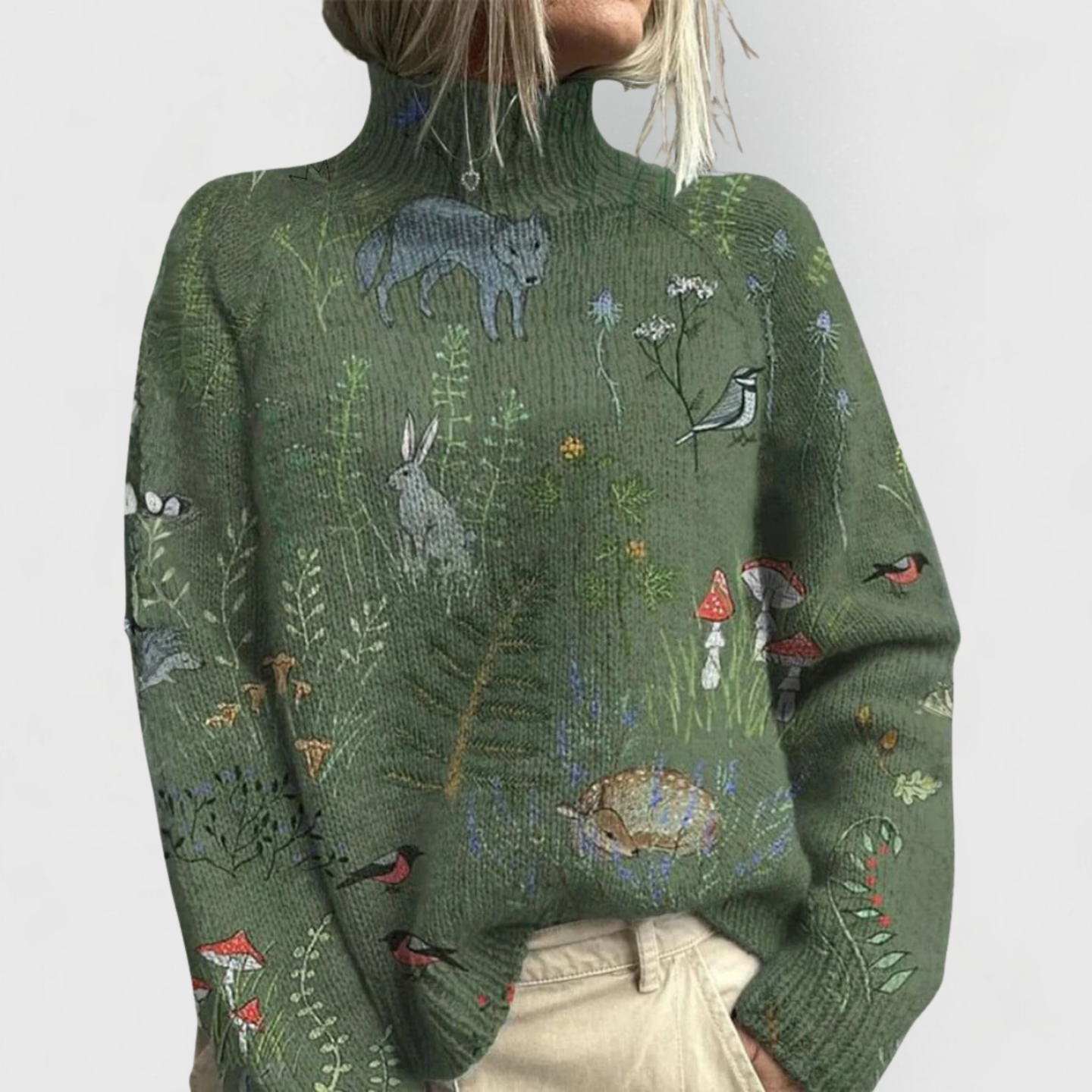 Centenia | Women's Turtleneck Sweater