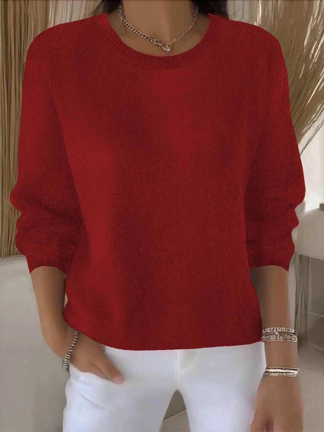 Lorie | Women's Crew Neck Sweater
