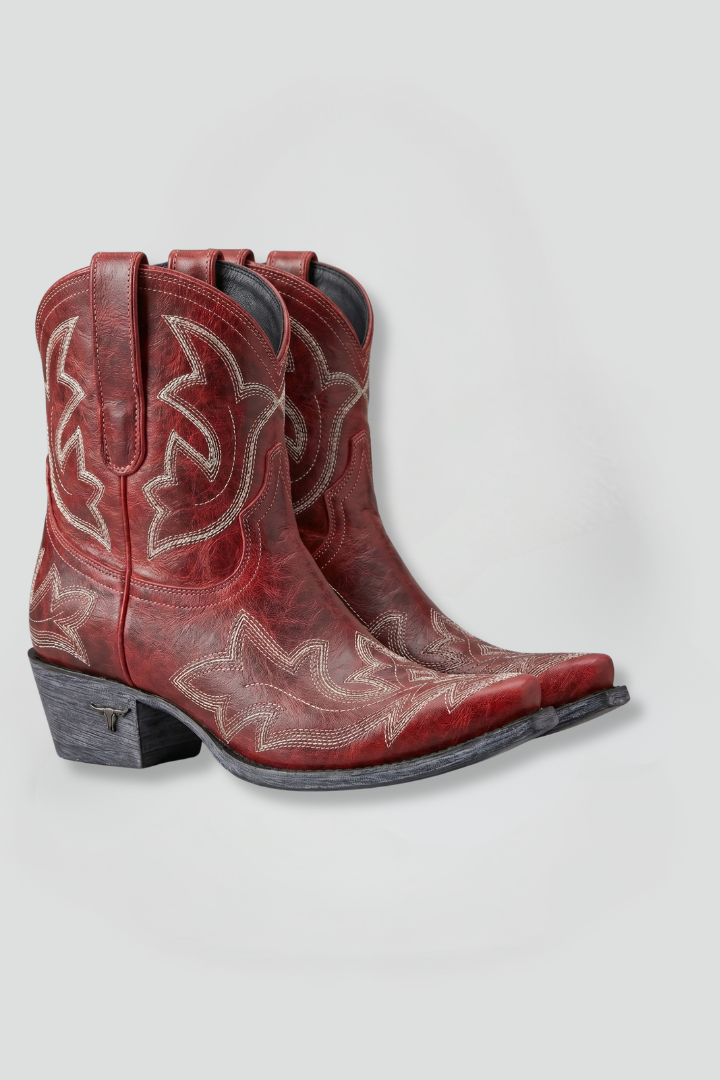 Sienna | Women's Embroidered Western Leather Boots