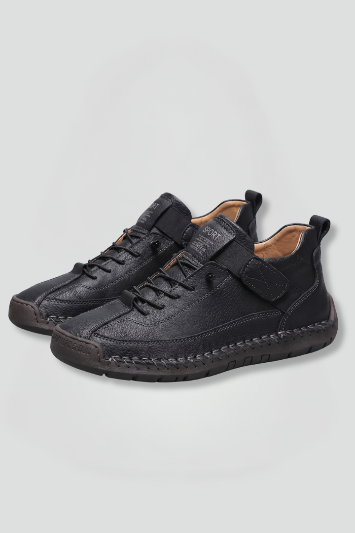 Elise | Women's Leather Slip-On Trainers
