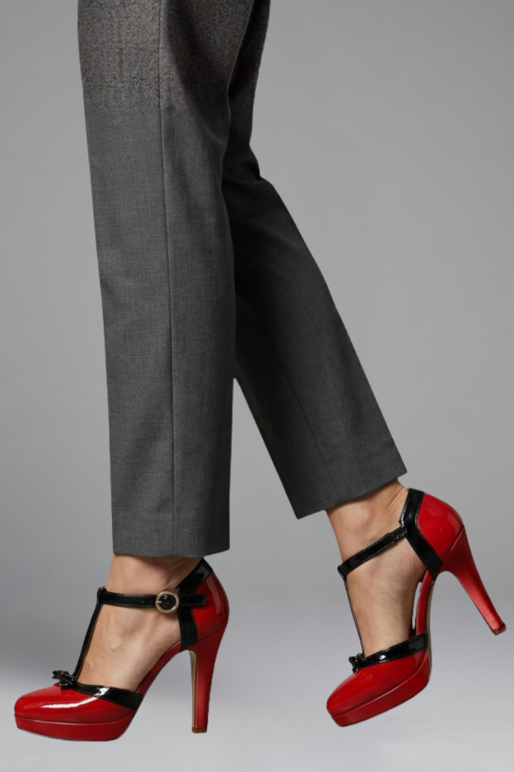 Valentina | Women's T-Strap Platform Heels