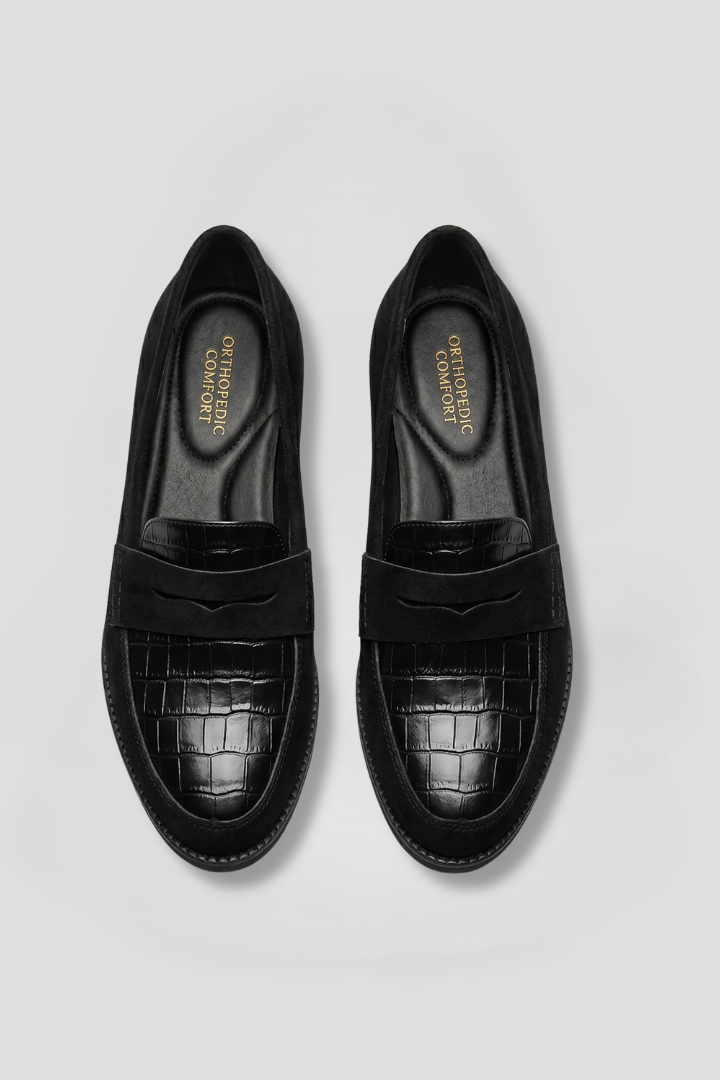 Madeline | Women's Textured Slip-On Loafers