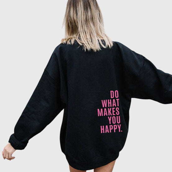 Lucy | Women's Oversized Hoodie with Back Graphic