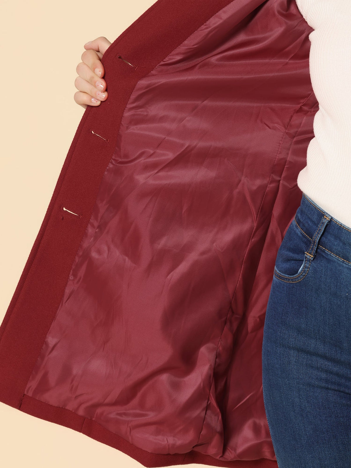 Audrey | Women's Elegant Single-Breasted Winter Coat